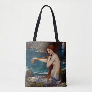 Bolsa Tote Uma Sereia, c. 1900 por John Waterhouse