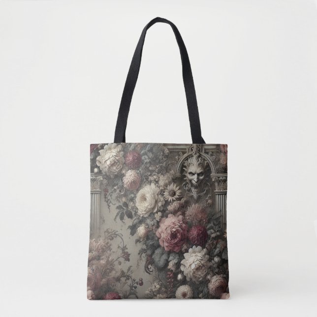 Bolsa Tote Uma tarde com Bram Stoker - Vitoriano Gótico (Frente)