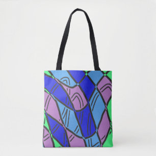 Bolsa Tote Uma tendência vibrante de design clássico de múlti