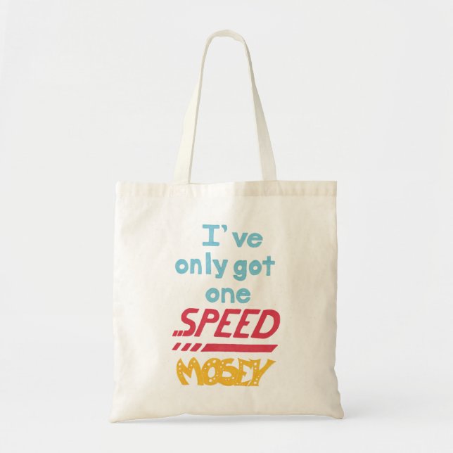 Bolsa Tote Uma velocidade (Frente)