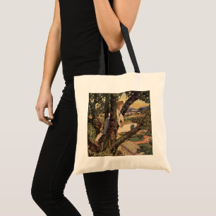Bolsa Tote Uma Vista das Árvores por Jessie Willcox Smith