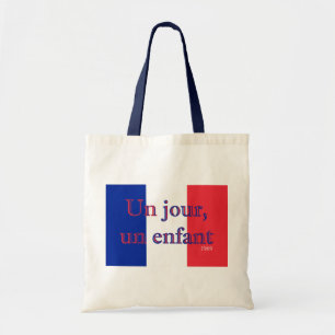 Bolsa Tote Un jour, un enfant