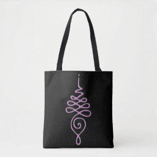 Bolsa Tote Unalome Rosa