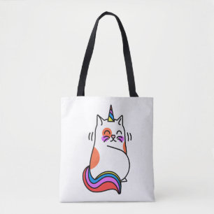 Bolsa Tote Unicorn Cat
