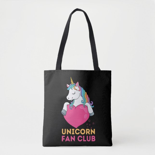 Bolsa Tote Unicorn Fan Club (Frente)