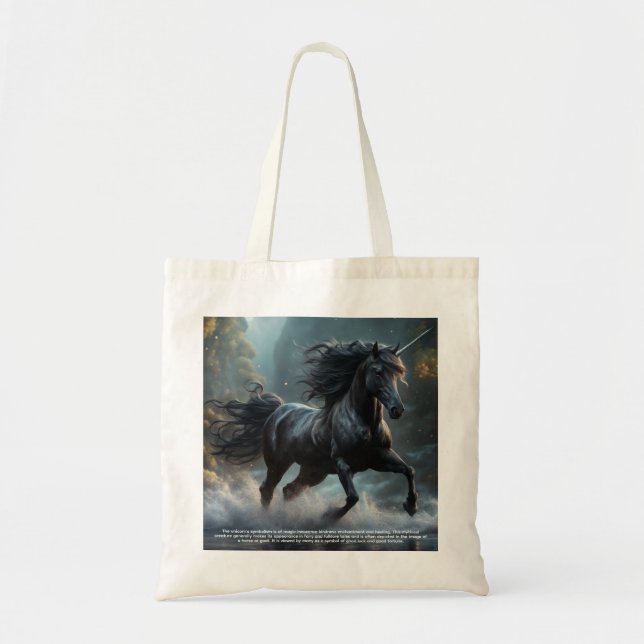 Bolsa Tote Unicórnio (Frente)