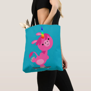 Bolsa Tote Unicórnio de desenho