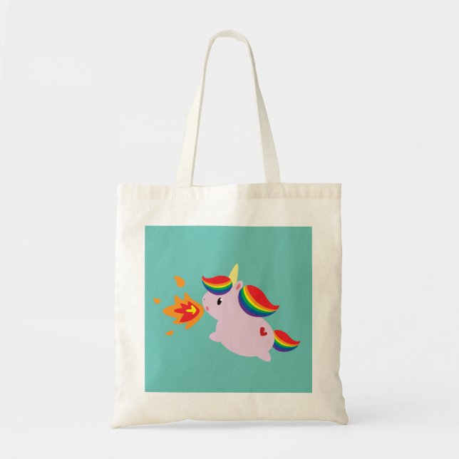 Bolsa Tote Unicórnio deRespiração (Frente)