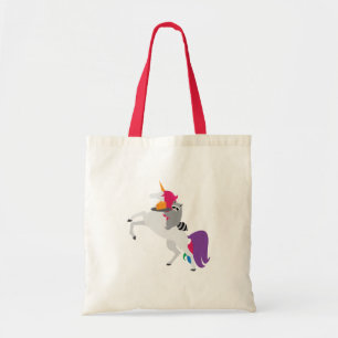 Bolsa Tote Unicórnio e guaxinim
