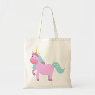 Bolsa Tote Unicórnio Fofo – Fantasia Mágica Reutil