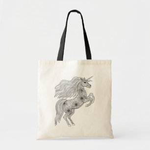 Bolsa Tote Unicórnio mágico inspirado