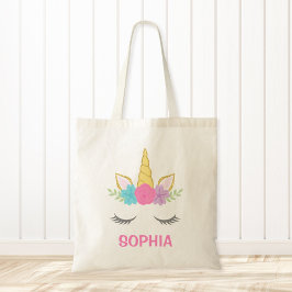 Bolsa Tote Unicórnio Mágico Personalizado