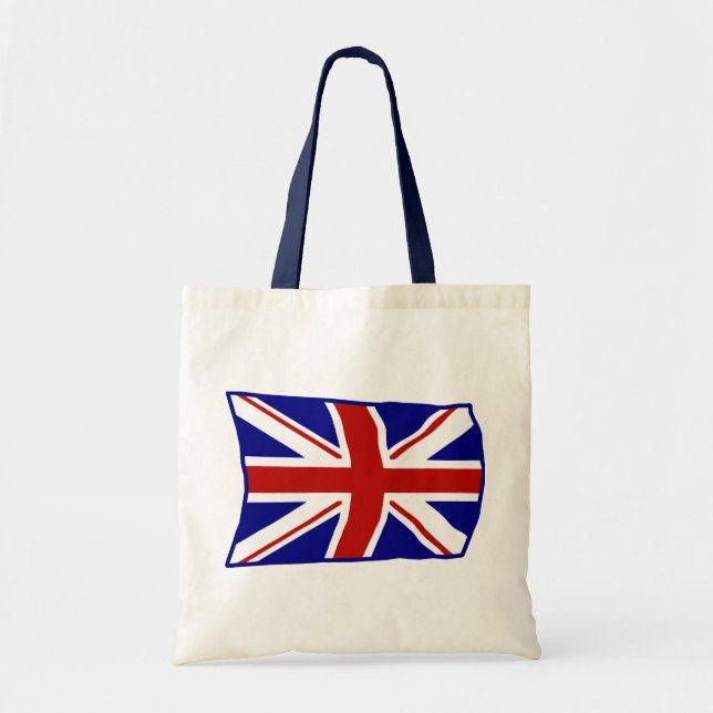 Bolsa Tote Union Jack britânico de voo (Frente)