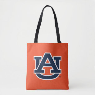 Bolsa Tote Universidade Auburn   Logotipo UA Auburn