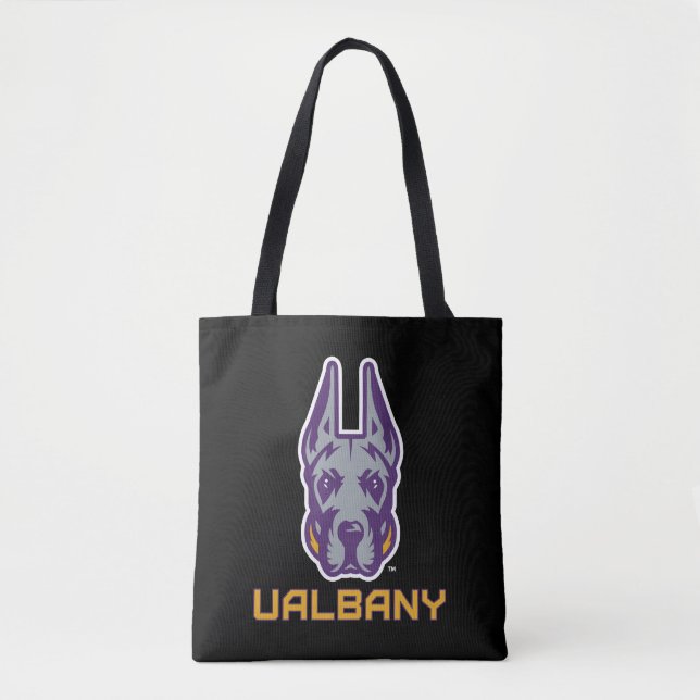 Bolsa Tote Universidade de Albany Great Danes (Frente)