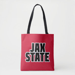 Bolsa Tote Universidade Estadual de Jacksonville JAX STATE Te