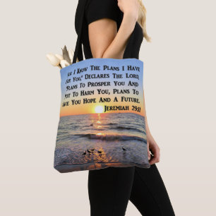 BOLSA TOTE UPLIFICANDO O SOL JEREMIAH 29:11