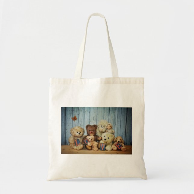 Bolsa Tote Ursinho mit Freunde (Frente)