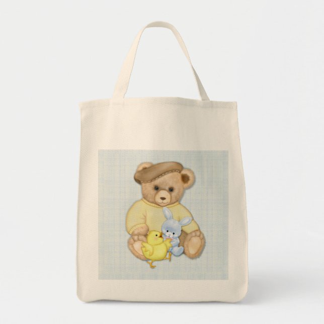 BOLSA TOTE URSINHO - PÁSCOA (Frente)
