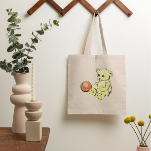 Bolsa Tote Urso Amarelo