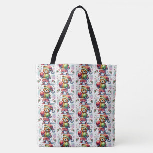 Bolsa Tote Urso de Boxing de Sombra