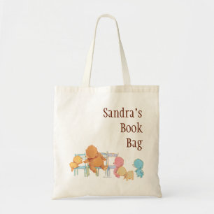 Bolsa Tote Urso de Brown & cadeiras grandes da parte quatro