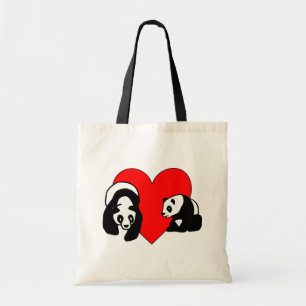 Bolsa Tote Urso de panda