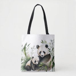 Bolsa Tote Urso De Panda Com Cubo