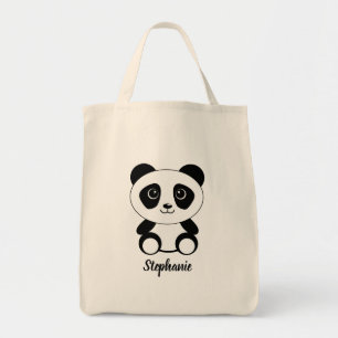 Bolsa Tote Urso de Panda Personalizado