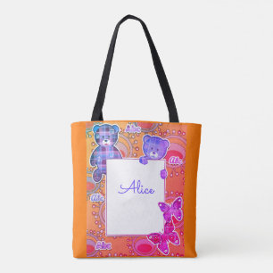 Bolsa Tote Urso de pelúcia, bebê