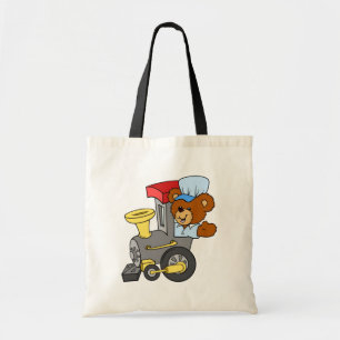 Bolsa Tote Urso de ursinho do trem de Choo Choo