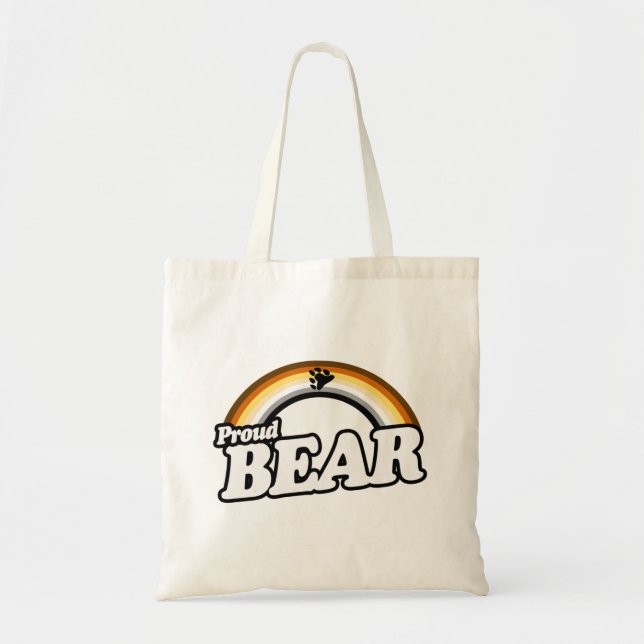 Bolsa Tote Urso e Orgulhoso (Frente)