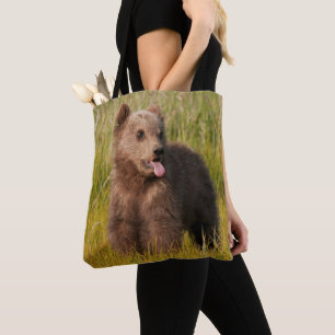 Bolsa Tote Urso engraçado do bebê das imagens   de Getty