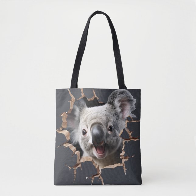 Bolsa Tote Urso Koala (Frente)