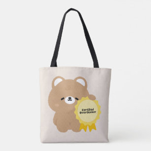 Bolsa Tote Urso Marrom Superpensador Certificado