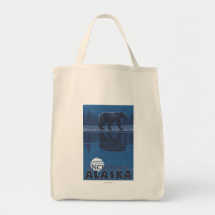 Bolsa Tote Urso no luar - Anchorage, Alaska