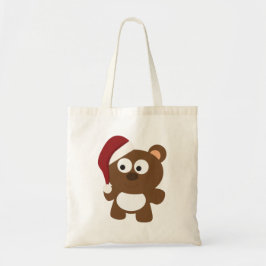 Bolsa Tote Urso Papai Noel