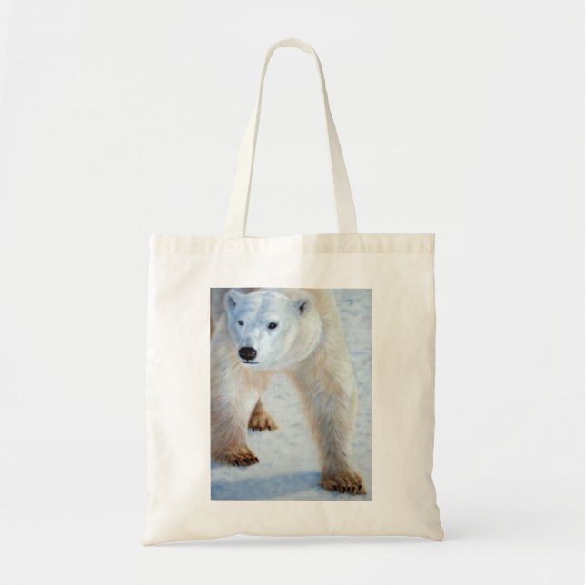 Bolsa Tote Urso Polar (Frente)