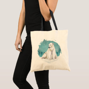 Bolsa Tote Urso Polar Ártico