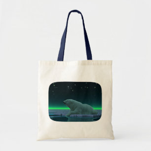Bolsa Tote Urso Polar De Borda De Gelo