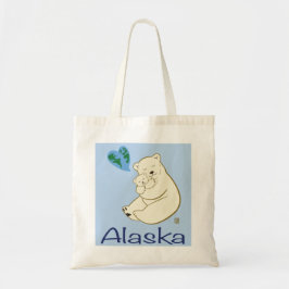 Bolsa Tote Urso Polar Mãe e Cub Bag