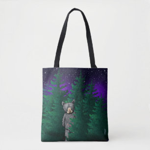 Bolsa Tote Urso Preto KiniArt