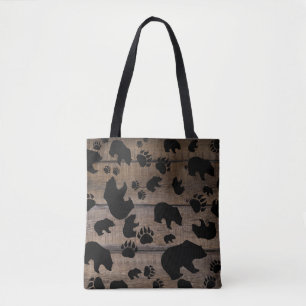 Bolsa Tote Urso Preto - Pinturas Pretas