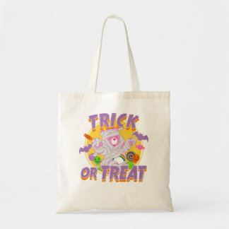 Bolsa Tote Ursos Cuidados Halloween Trick Ou Treine Mãe