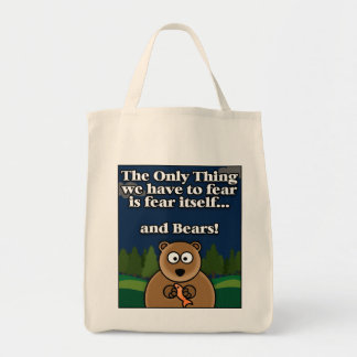 Bolsa Tote Ursos do Medo