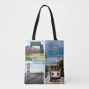 Bolsa Tote US San Francisco - Ponte do Portão do Vale do Napa