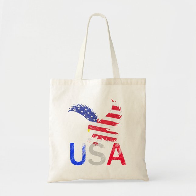 Bolsa Tote USA Eagle (Frente)