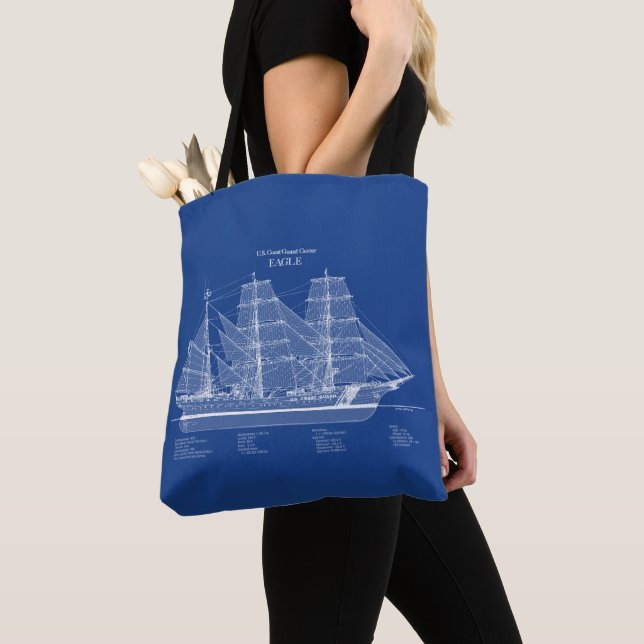 Bolsa Tote USCGC Eagle wix-327 - ABD (Close Up)
