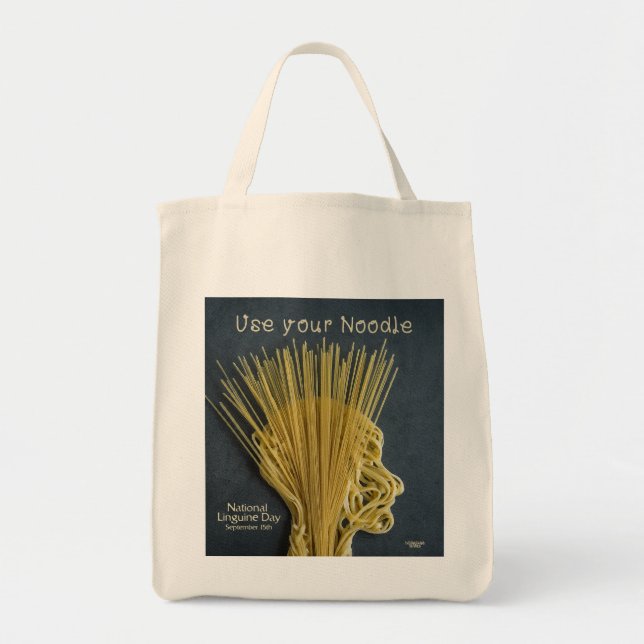 Bolsa Tote Use seu macarrão (Frente)