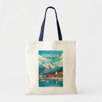 Ushuaia Argentina Viagem Art Vintage